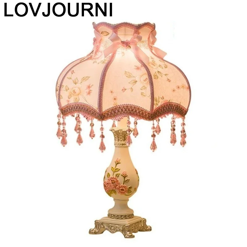 Da Tavolo Noel хрустальный стол Chambre Fille Европейский Lampara Para El Dormitorio Deco дом Luminaria De Mesa