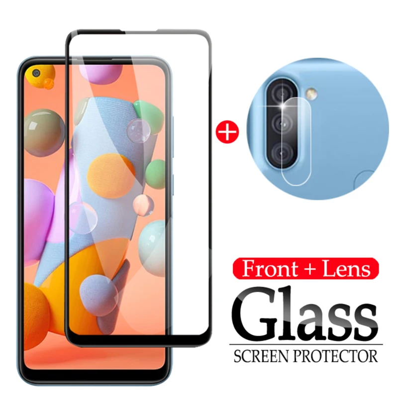 2 IN 1 Camera Lens Safety Glass Screen Protector For Samsung Galaxy A11 Protective Tempered Glass Film For Samsung A11 A 11 Film
2 IN 1 Camera Lens Safety Glass Screen Protector For Samsung Galaxy A11 Protective Tempered Glass Film For Samsung A11 A 11 Film