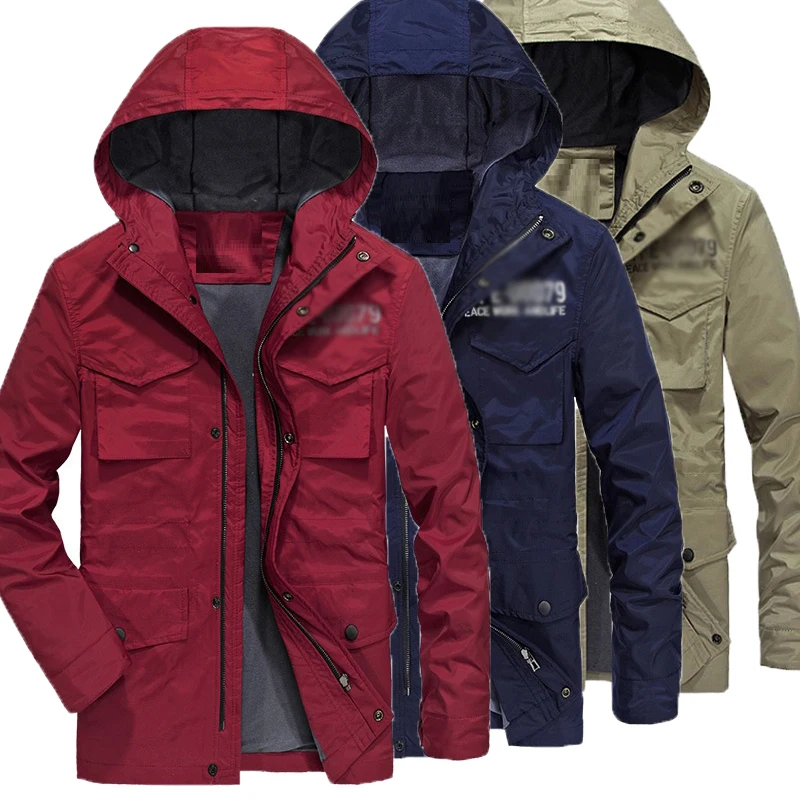 2020Autumn Men Tactical Jacket US Army Military Jacket Water proof Trench Coats Hoodie Casaco Masculino Windbreaker Multi pocket
2020Autumn Men Tactical Jacket US Army Military Jacket Water proof Trench Coats Hoodie Casaco Masculino Windbreaker Multi pocket