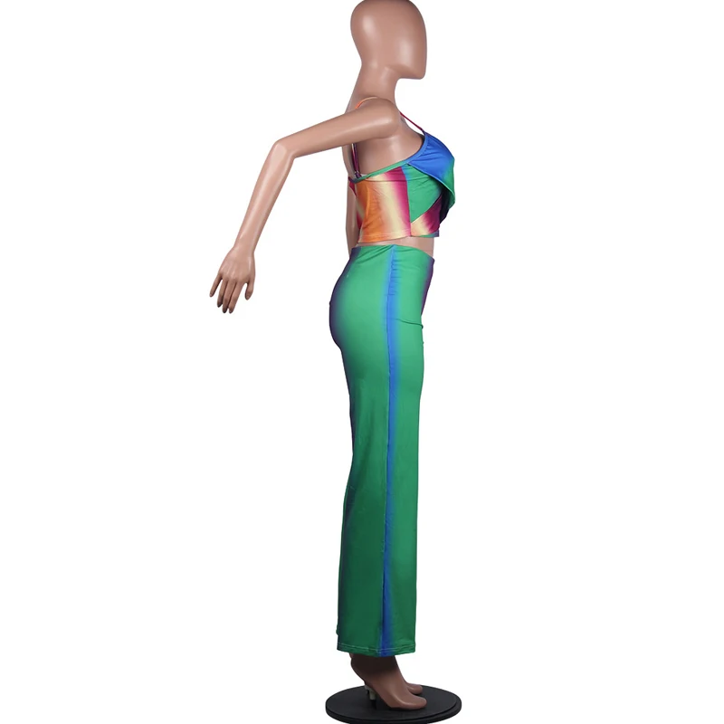 European and American nightclub women's printed jumpsuit two-piece summer new multi-color casual jumpsuit suit
European and American nightclub women's printed jumpsuit two-piece summer new multi-color casual jumpsuit suit