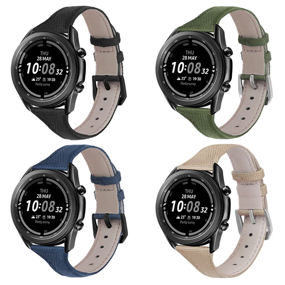 Ремешок нейлоновый для Huawei watch GT 2/2e/pro, браслет из натуральной кожи для Samsung Galaxy Watch 46 мм Gear S3, 22 мм
Ремешок нейлоновый для Huawei watch GT 2/2e/pro, браслет из натуральной кожи для Samsung Galaxy Watch 46 мм Gear S3, 22 мм