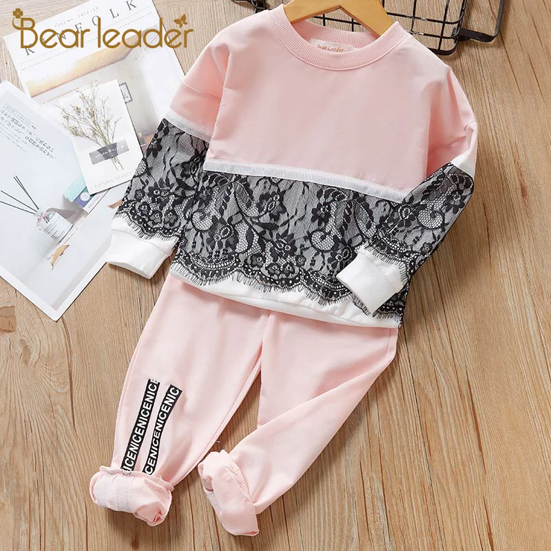 Bear Leader Girls & Boys Children Sets New Kids Clothes Casual Sport Suits Lace Children Clothing Set Pullover+Pants 2pcs Outfit 
Bear Leader Girls & Boys Children Sets New Kids Clothes Casual Sport Suits Lace Children Clothing Set Pullover+Pants 2pcs Outfit