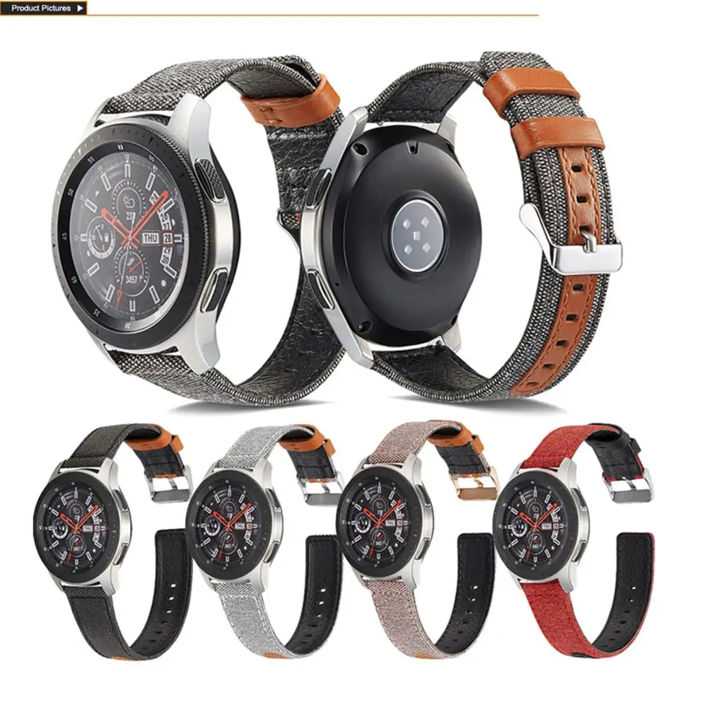 22MM Genuine Leather Watch Band For Samsung Gear S3 Frontier Strap Galaxy Watch 46mm Replacement Wristband For Amazfit gtr 47mm
22MM Genuine Leather Watch Band For Samsung Gear S3 Frontier Strap Galaxy Watch 46mm Replacement Wristband For Amazfit gtr 47mm