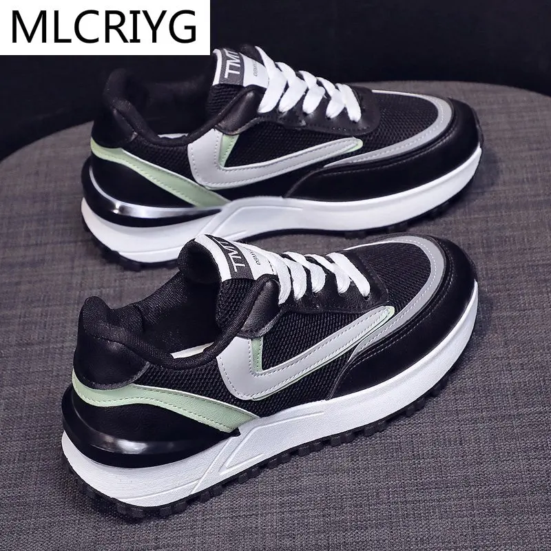 2021 Fashion New Spring Women's Vulcanized Shoes Wedge Lace-up Casual Shoes Round-toe Breathable Women Sneakers Zapatos Mujer
2021 Fashion New Spring Women's Vulcanized Shoes Wedge Lace-up Casual Shoes Round-toe Breathable Women Sneakers Zapatos Mujer
