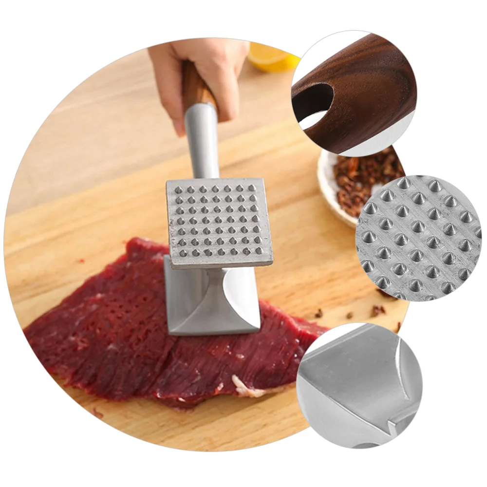 Chef Meat Tenderizer Heavy Hammer Mallet Tool Kitchen Meat Pounder Equipment
Chef Meat Tenderizer Heavy Hammer Mallet Tool Kitchen Meat Pounder Equipment