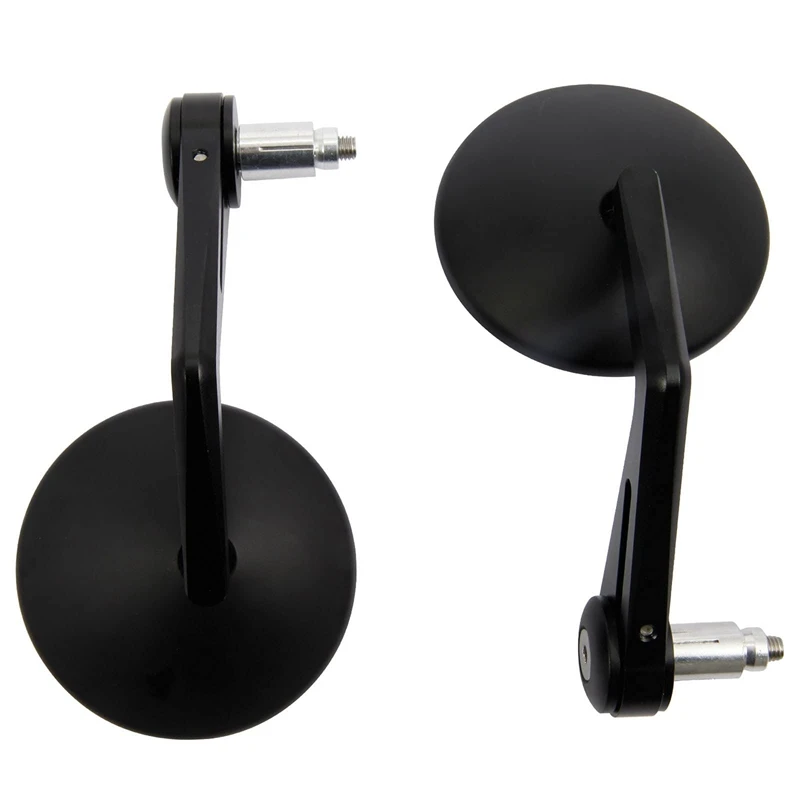 1 Pair of Universal Rear View Round Motorcycle Scooter Side Mirrors Handlebar Mounting Rod Diameter 13-19 mm
1 Pair of Universal Rear View Round Motorcycle Scooter Side Mirrors Handlebar Mounting Rod Diameter 13-19 mm