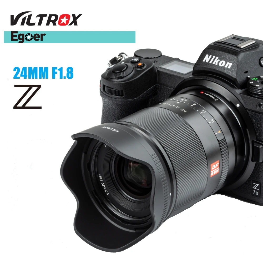 Viltrox 24mm F1.8 Auto Focus Full Frame Wide Angle Prime Large Aperture Lens for Nikon Z Mount Cameras Z5 Z6 Z6II Z7II Z50 Zfc
Viltrox 24mm F1.8 Auto Focus Full Frame Wide Angle Prime Large Aperture Lens for Nikon Z Mount Cameras Z5 Z6 Z6II Z7II Z50 Zfc