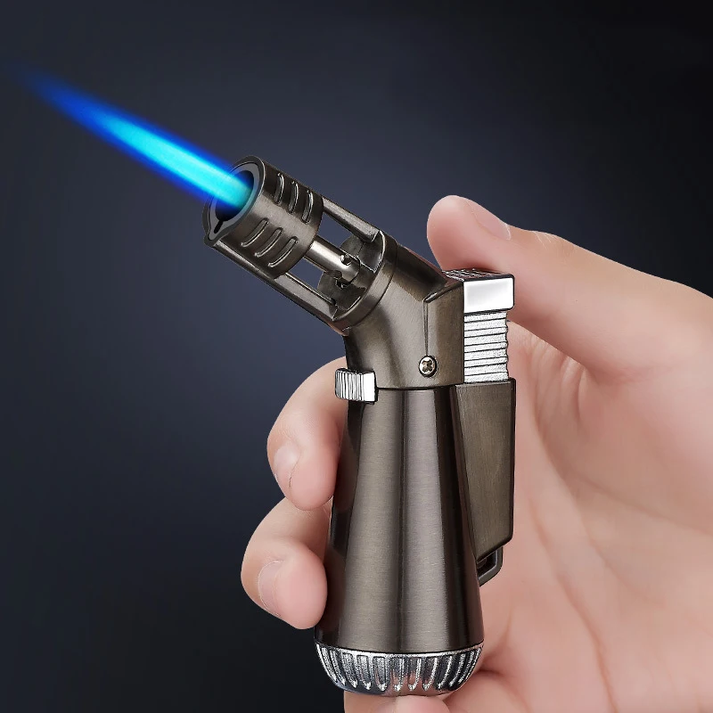 Mini Turbine Torch Gas Lighter Portable Metal Windproof Lighter Kitchen Cigar Cigarette Smoking Accessories Men's Gadgets
Mini Turbine Torch Gas Lighter Portable Metal Windproof Lighter Kitchen Cigar Cigarette Smoking Accessories Men's Gadgets