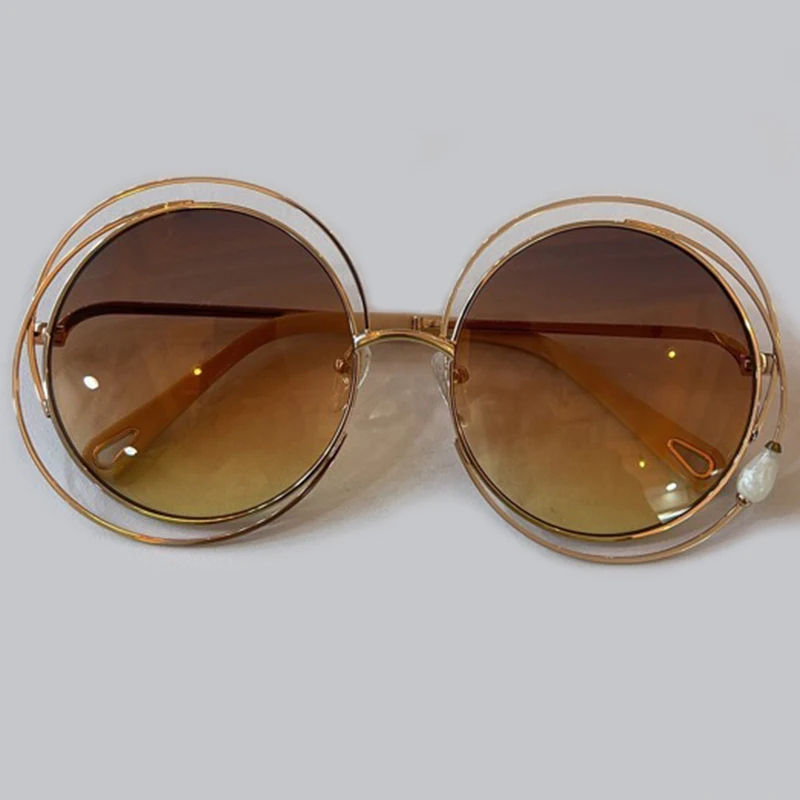 Vintage Round Oversized Mirror Sunglasses Women Brand Designer Metal Frame Lady Sun Glasses Female UV400 With Box
Vintage Round Oversized Mirror Sunglasses Women Brand Designer Metal Frame Lady Sun Glasses Female UV400 With Box