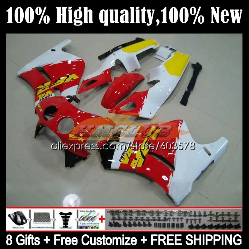 Body For HONDA VFR400 R V4 VFR400RR RVF400R VFR400R 1987 1988 34CL.75 RVF VFR 400 R RR 400R CC NC24 87 88 Fairings yellow white
Body For HONDA VFR400 R V4 VFR400RR RVF400R VFR400R 1987 1988 34CL.75 RVF VFR 400 R RR 400R CC NC24 87 88 Fairings yellow white