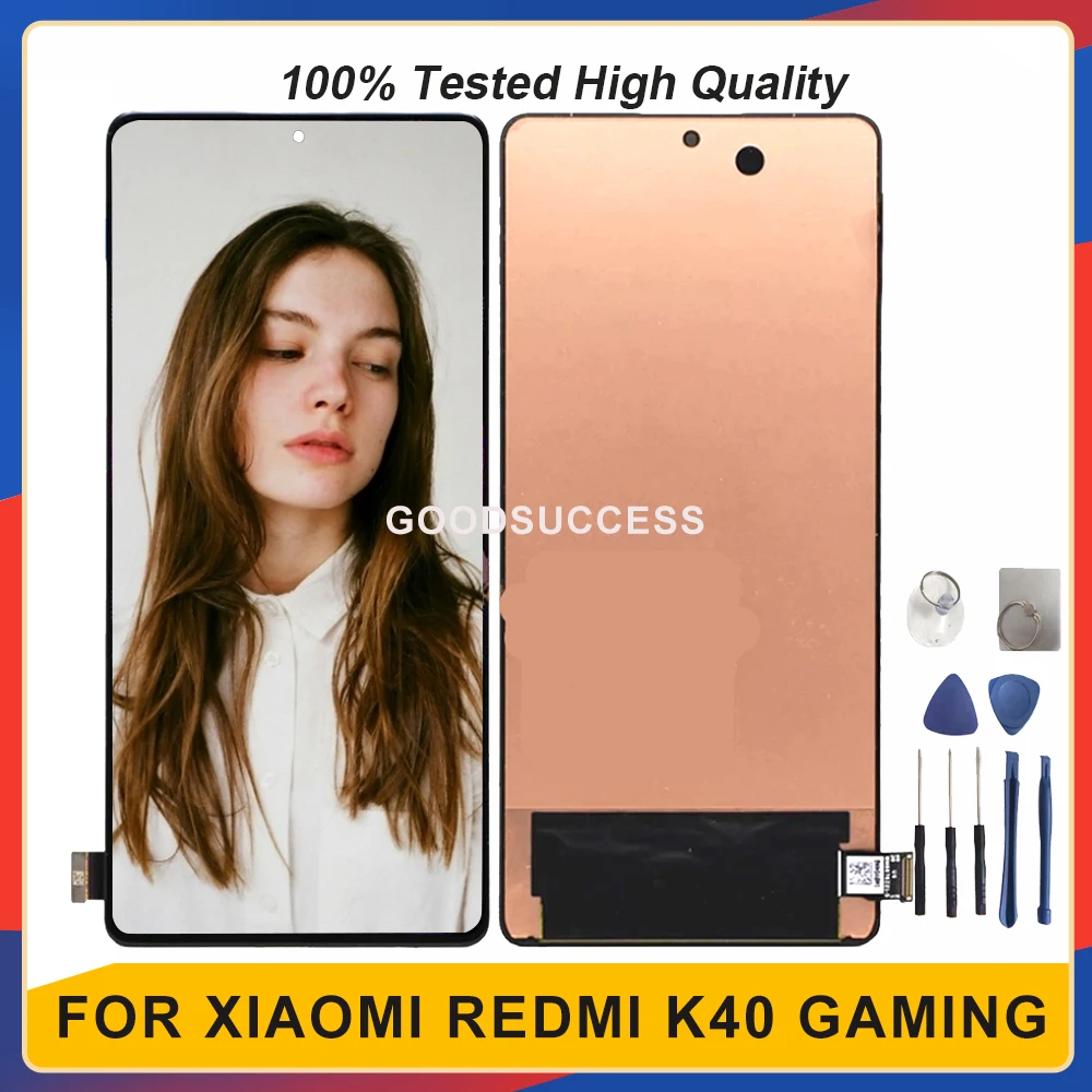 6.67'' Orignal For Xiaomi Redmi K40 Gaming LCD K40 Game Edition Display Touch Screen Glass Panel Digitizer Assembly Free Tools
6.67'' Orignal For Xiaomi Redmi K40 Gaming LCD K40 Game Edition Display Touch Screen Glass Panel Digitizer Assembly Free Tools