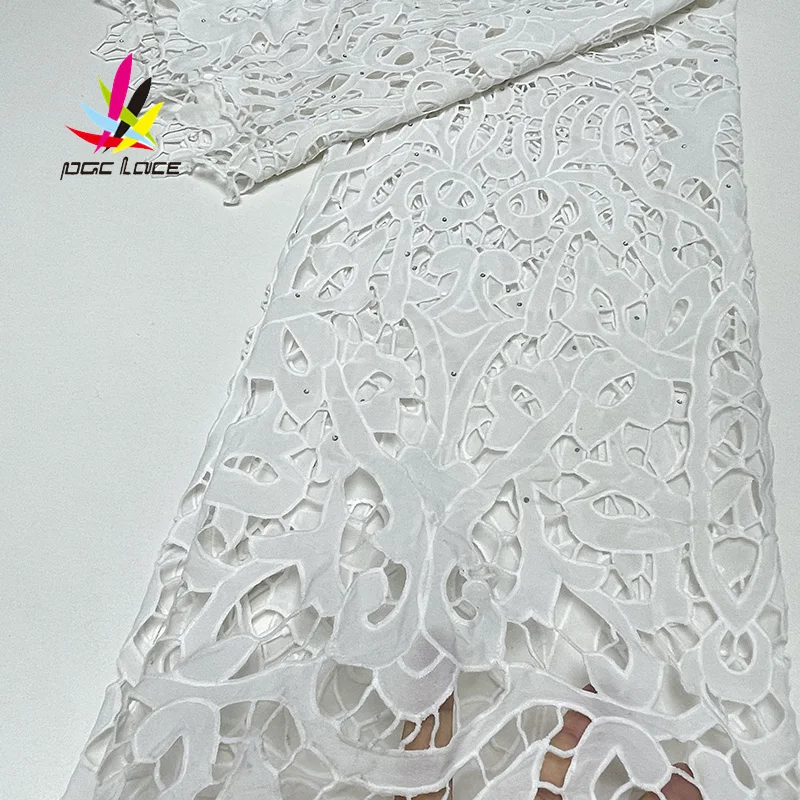Tissue Chiffon Lace Fabric Pure White Bridal Embroidery Elegant African Nigerian Latest Design Style High End 2021
Tissue Chiffon Lace Fabric Pure White Bridal Embroidery Elegant African Nigerian Latest Design Style High End 2021