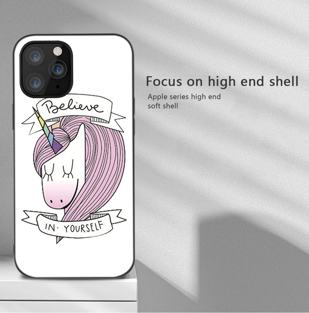 Cartoon Unicorn Phone Case For iPhone 12 Pro 11 Pro Max mini SE 2020 X XR XS 7 8 6s Plus Soft TPU Back Cover Funda Coque Capa
Cartoon Unicorn Phone Case For iPhone 12 Pro 11 Pro Max mini SE 2020 X XR XS 7 8 6s Plus Soft TPU Back Cover Funda Coque Capa
