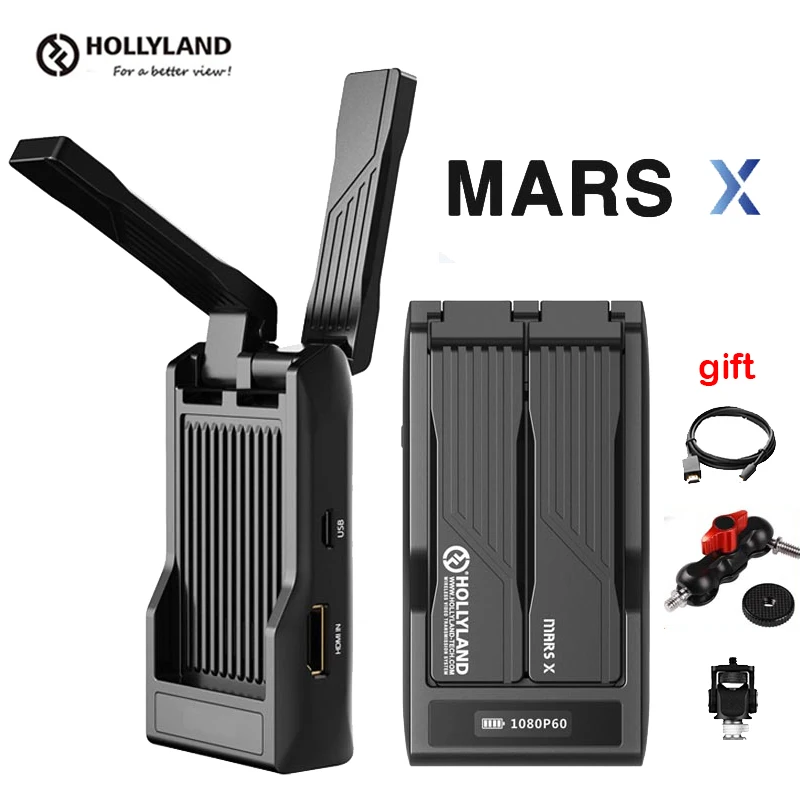 Камера видеосъемка Hollyland MarsX Mars X HD трансмиттер 300 футов HDMI 1080P для