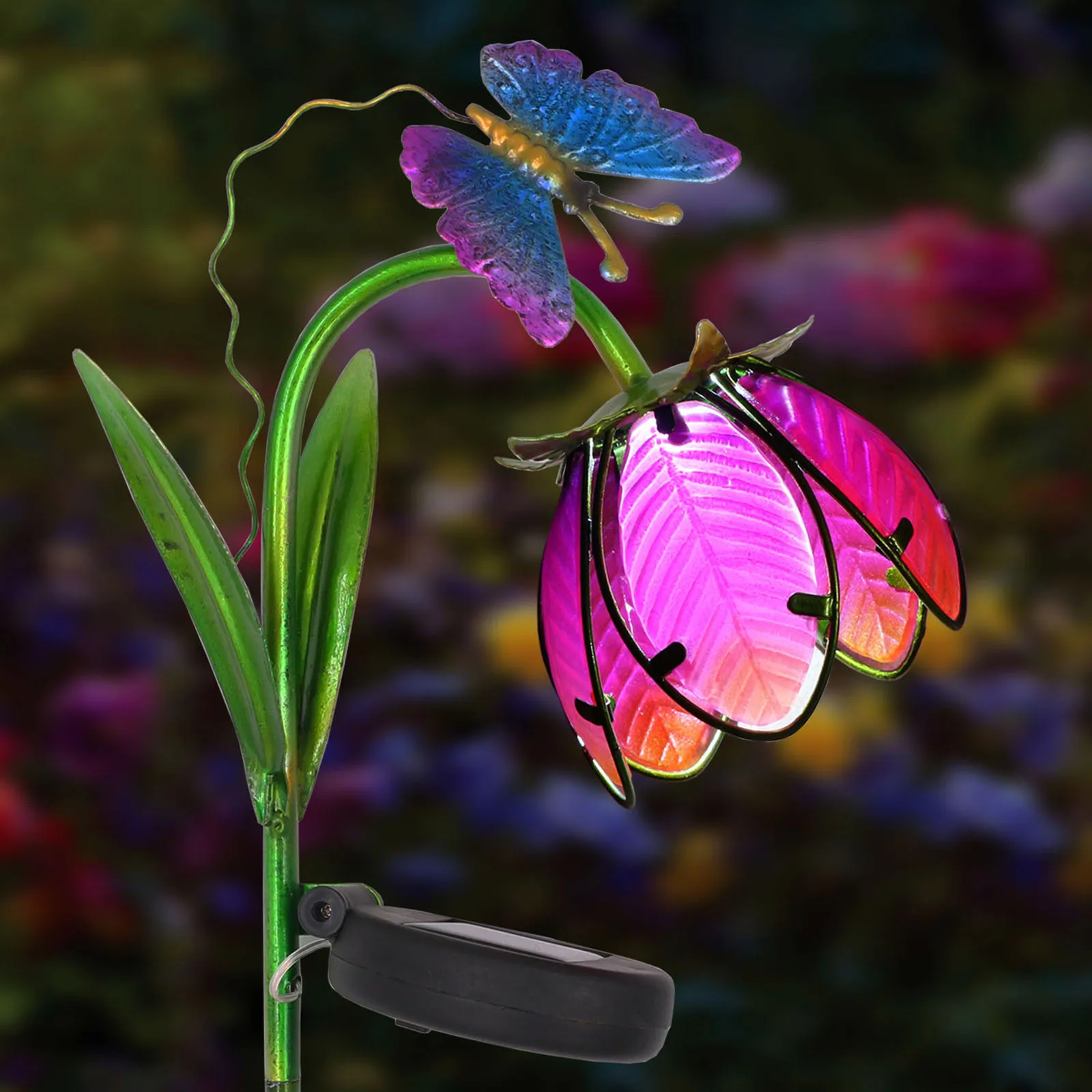 Solar Lights Outdoor Decorative Flower Garden Lights Decor Metal Petal Lampara Solar Exterior
Solar Lights Outdoor Decorative Flower Garden Lights Decor Metal Petal Lampara Solar Exterior