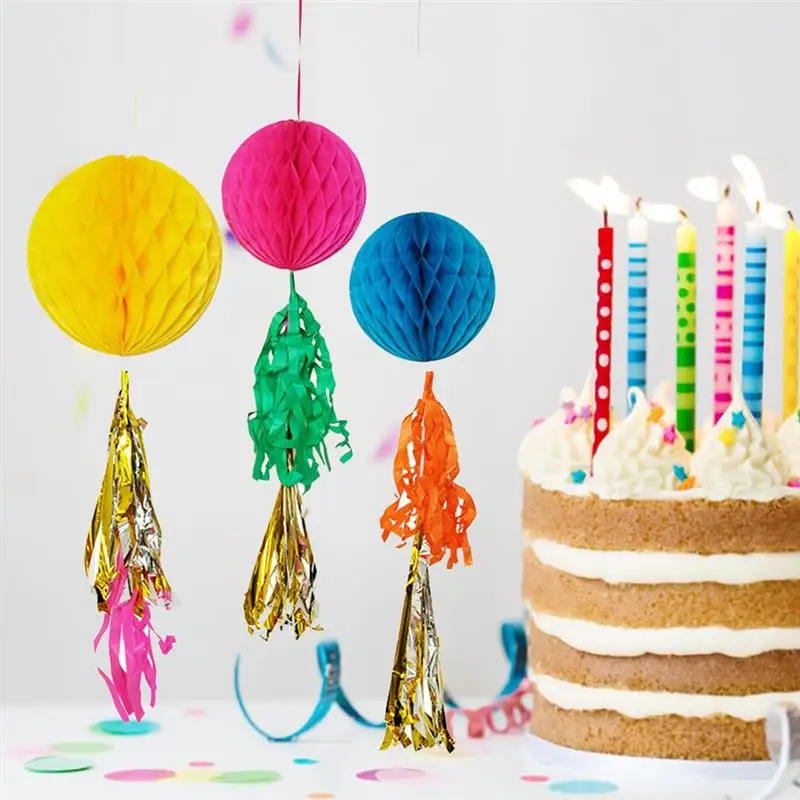 3PCS Honeycomb Ball Paper Lantern Hanging Ornament Tissue Paper Ball for Birthday
3PCS Honeycomb Ball Paper Lantern Hanging Ornament Tissue Paper Ball for Birthday