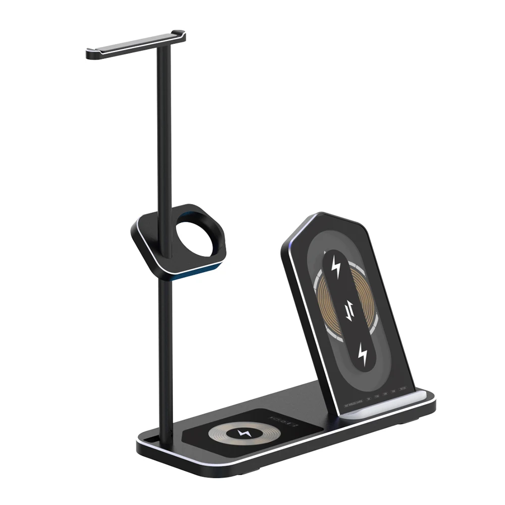 4 In 1 15W Wireless Charger Dock For IPhone 12 11 X 8 Airpods Pro Type C Stand USB Quick Charging 3.0 For Apple Watch Charger
4 In 1 15W Wireless Charger Dock For IPhone 12 11 X 8 Airpods Pro Type C Stand USB Quick Charging 3.0 For Apple Watch Charger