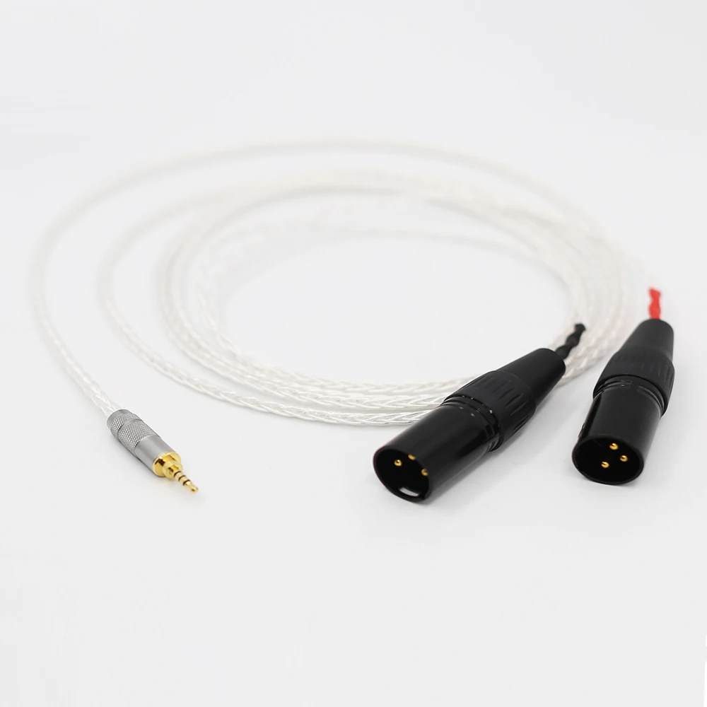 HIFI Hi End 2 5 мм TRRS сбалансированный штекер XLR Штекер кабель для Astell & Kern AK100II AK120II AK240