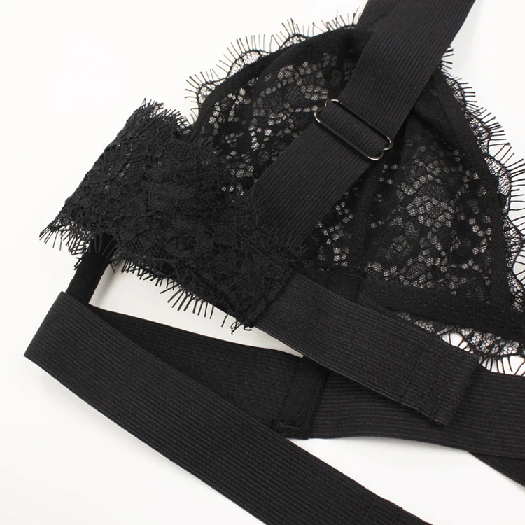 Wriufred Sexy transparent ultra-thin underwear female lace eyelashes lingerie sets hollow no steel ring no sponge bra set
Wriufred Sexy transparent ultra-thin underwear female lace eyelashes lingerie sets hollow no steel ring no sponge bra set