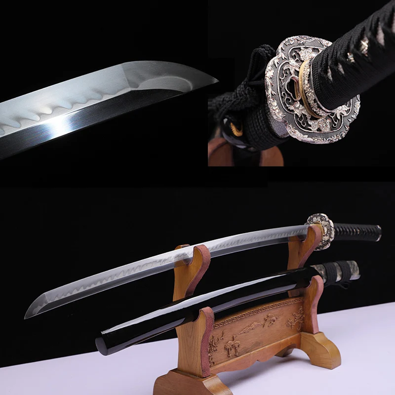 Japanese Katanas T10 Steel Clay Tempered Blade Razor Sharp Real Practice Swords Handmade Full Tang Warrior Catana
Japanese Katanas T10 Steel Clay Tempered Blade Razor Sharp Real Practice Swords Handmade Full Tang Warrior Catana