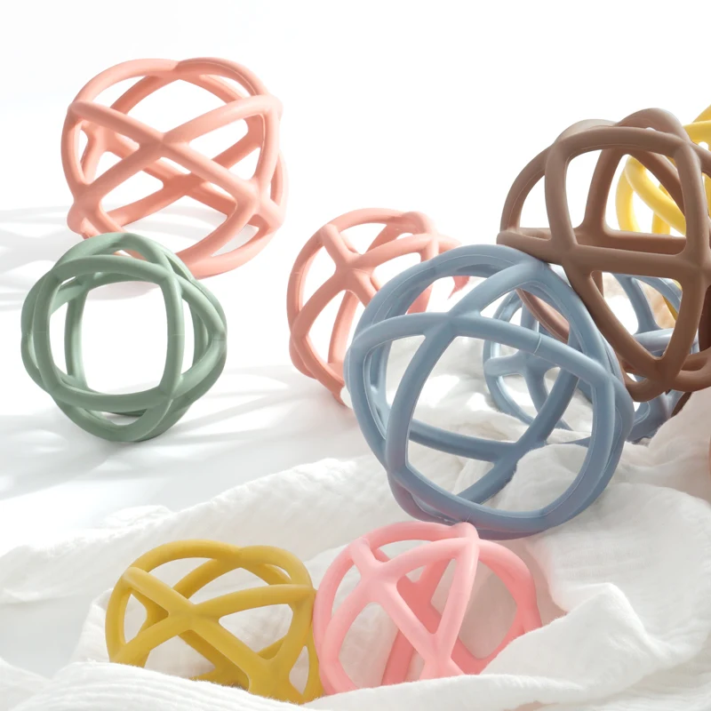 Creative Size Ball Toys Baby Teether Educational Toys Baby Comfort Toys Soft Silicone Training Hand Grip Baby Molars Baby Shower
Creative Size Ball Toys Baby Teether Educational Toys Baby Comfort Toys Soft Silicone Training Hand Grip Baby Molars Baby Shower