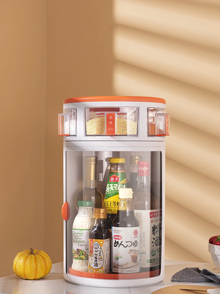 Rotating Kitchen Spice Storage Rack Condiment Organizer Basket Holder Kitchen Gadget Supplies Cooking Jar Shelf Cabinet Stand
Rotating Kitchen Spice Storage Rack Condiment Organizer Basket Holder Kitchen Gadget Supplies Cooking Jar Shelf Cabinet Stand
