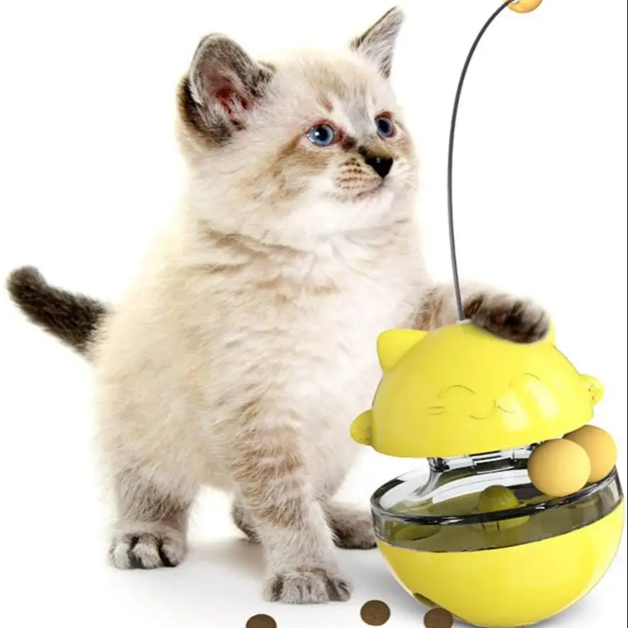 Funny tumbler cat toys, treats with cat sticks, leaky toys for cats and kittens, self-playing interactive cat toys, pet supplies
Funny tumbler cat toys, treats with cat sticks, leaky toys for cats and kittens, self-playing interactive cat toys, pet supplies
