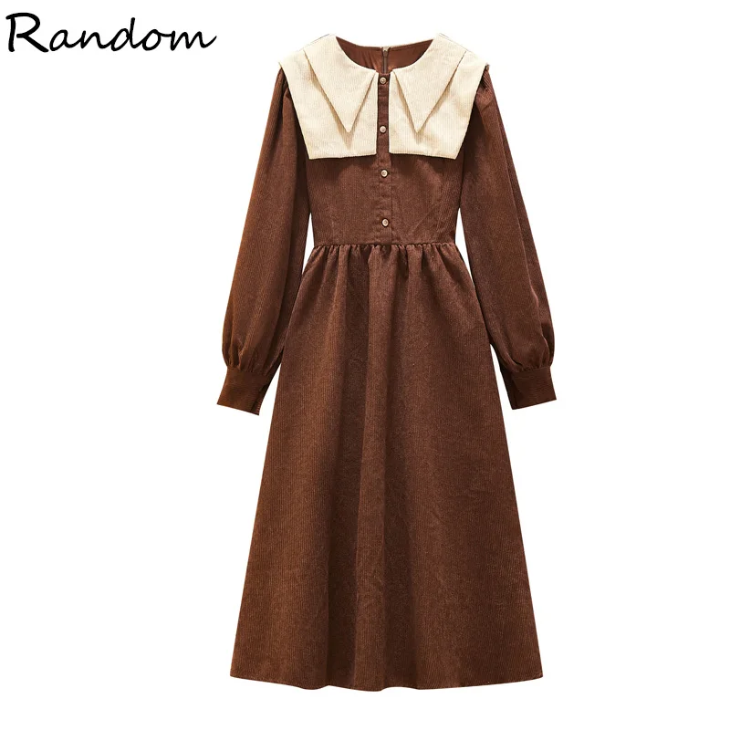 Plus Size Women 2020 New Winter Sweet Cute Vintage Christmas Party Dress Long Sleeve Bow Corduroy A Line Dresses Clothing
Plus Size Women 2020 New Winter Sweet Cute Vintage Christmas Party Dress Long Sleeve Bow Corduroy A Line Dresses Clothing