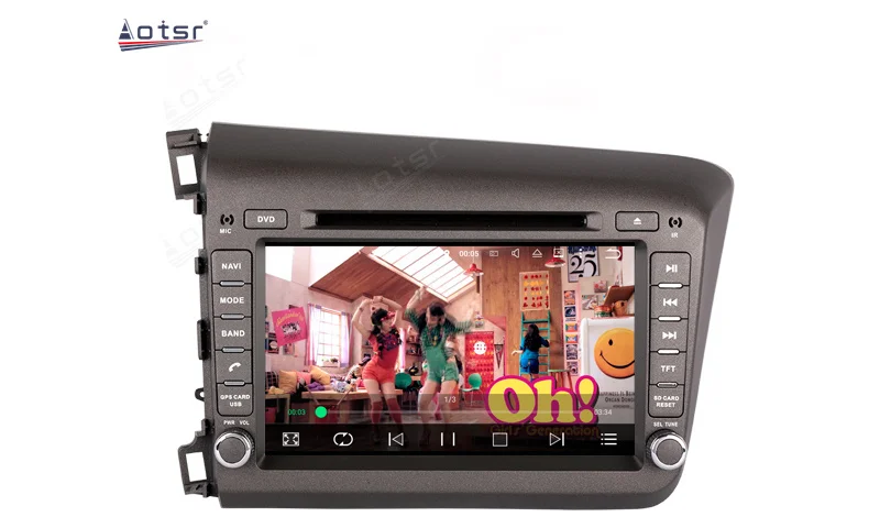 Android 10 4G-64G Car Player GPS Navigation For Honda Civic 2012-2015 Auto Radio Audio Stereo Multimedia Player Head Unit DSP
Android 10 4G-64G Car Player GPS Navigation For Honda Civic 2012-2015 Auto Radio Audio Stereo Multimedia Player Head Unit DSP