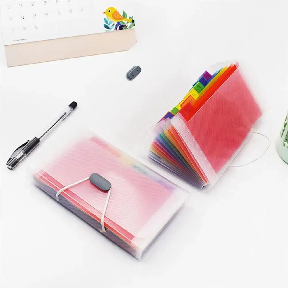 A6 Rainbow Organ Bag Folder Custom File Package for Data/ File/ Bill/ Invoice Organized Office Storage Bag Folders Filing 
A6 Rainbow Organ Bag Folder Custom File Package for Data/ File/ Bill/ Invoice Organized Office Storage Bag Folders Filing