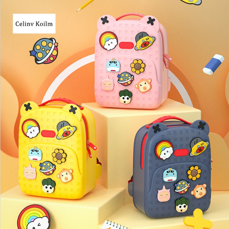Celinv Koilm Light Tide Double Shoulder Baby Backpack To Reduce The Burden On Children's Bags Shoulder Pad Kindergarten Pupils
Celinv Koilm Light Tide Double Shoulder Baby Backpack To Reduce The Burden On Children's Bags Shoulder Pad Kindergarten Pupils