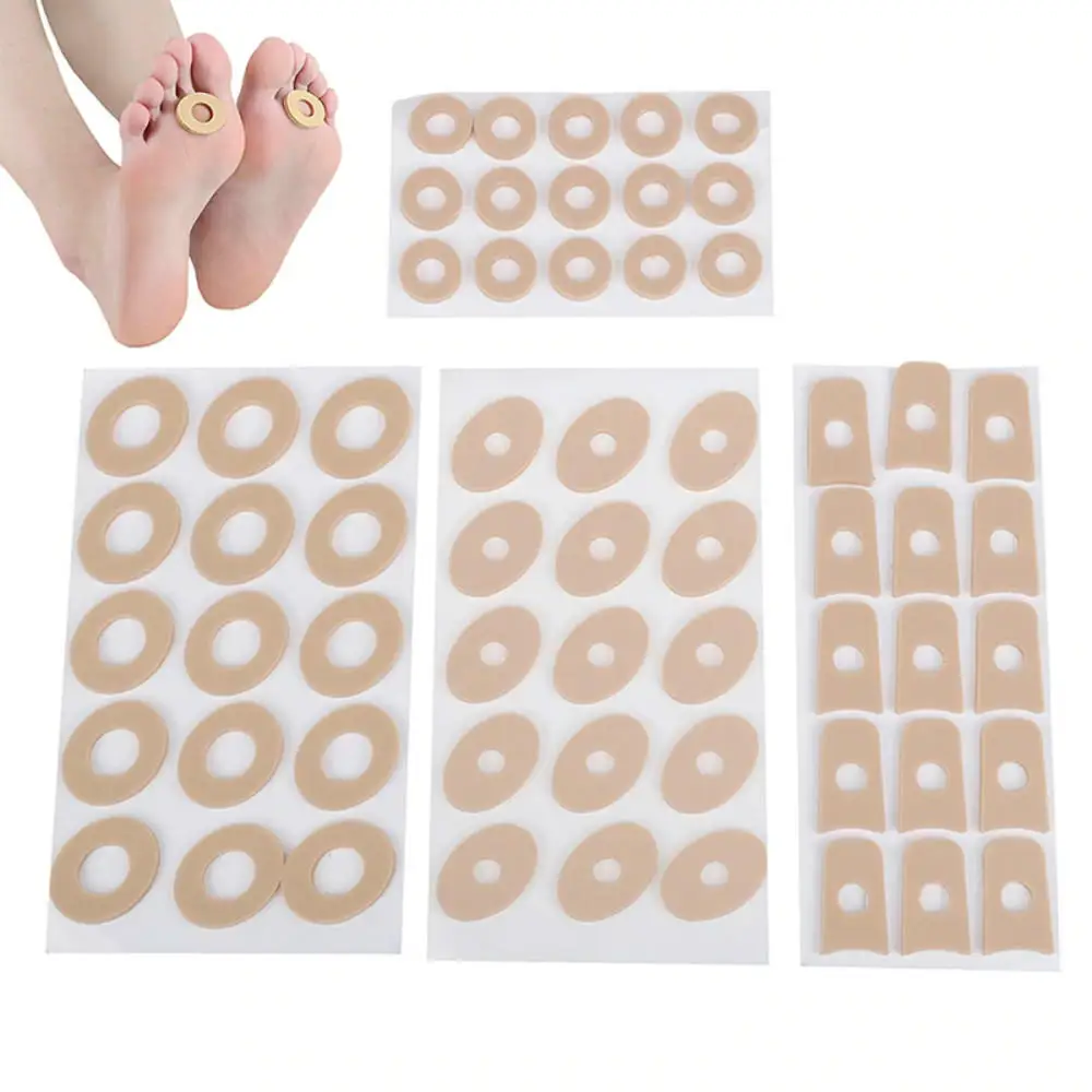 

15pcs/sheet Blister Plaster Callus Cushions Sponge Shoes Heel Pad 4 Types Waterproof Foam Toe Foot Corn Bunion Protectors Pads