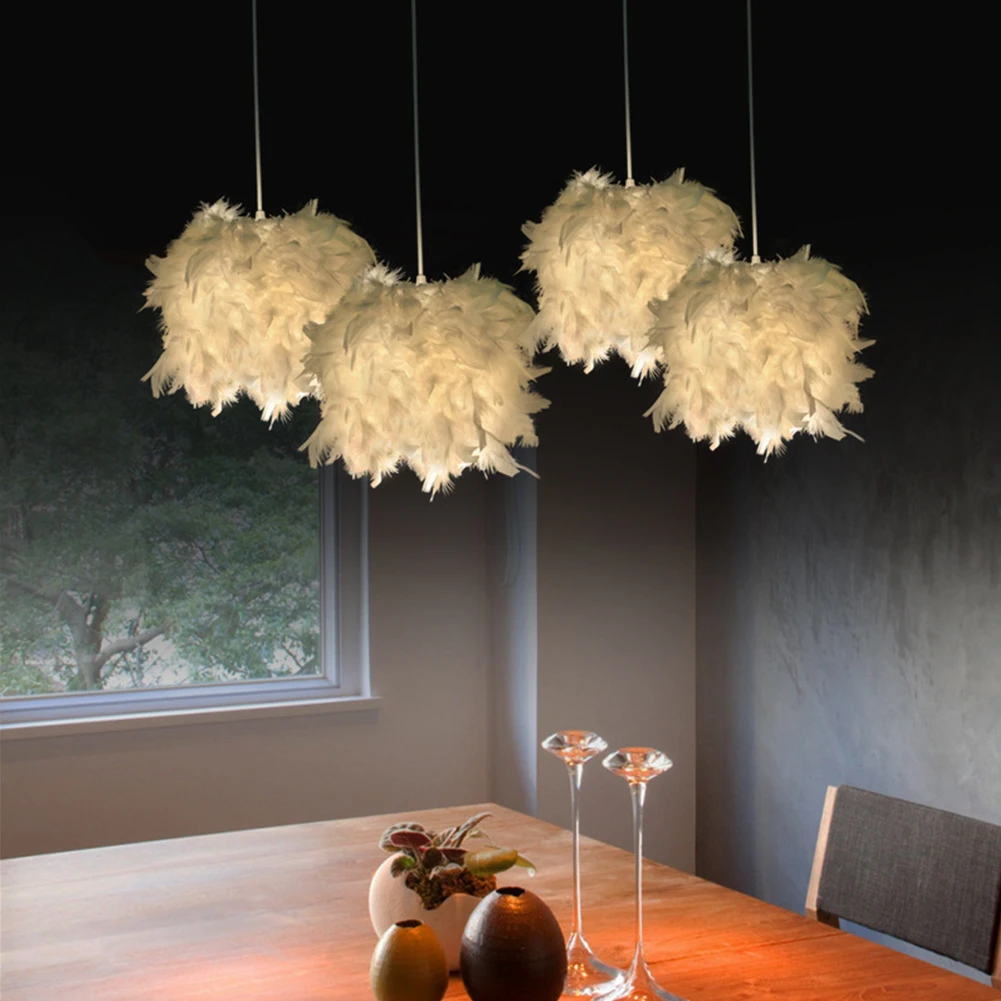 4 Sizes Modern Luxury Feather Droplight Romantic Hanging Dome Lamp Lamparas Pendant Luminaria Chandelier For Living Room Bedroom
4 Sizes Modern Luxury Feather Droplight Romantic Hanging Dome Lamp Lamparas Pendant Luminaria Chandelier For Living Room Bedroom