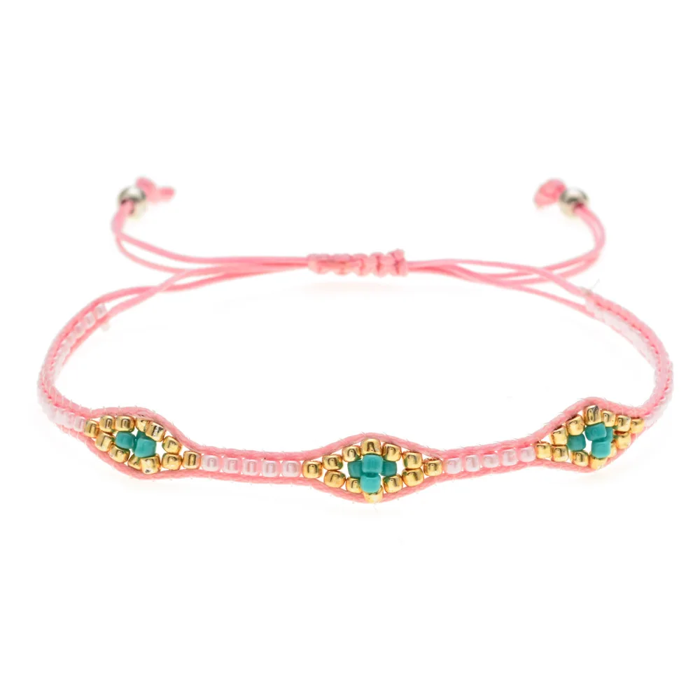 Square Round Colorful Beaded Bracelets Woven Couple String Beads Charm Boho Jewer Handmad Braided Rope Bracelet Surprise Price
Square Round Colorful Beaded Bracelets Woven Couple String Beads Charm Boho Jewer Handmad Braided Rope Bracelet Surprise Price