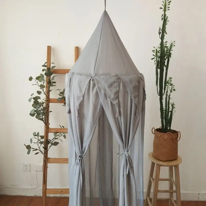 Kids Bed Canopy Hanging Mosquito Mesh for Baby Crib Nook Castle Game Tent Decor U90B
Kids Bed Canopy Hanging Mosquito Mesh for Baby Crib Nook Castle Game Tent Decor U90B