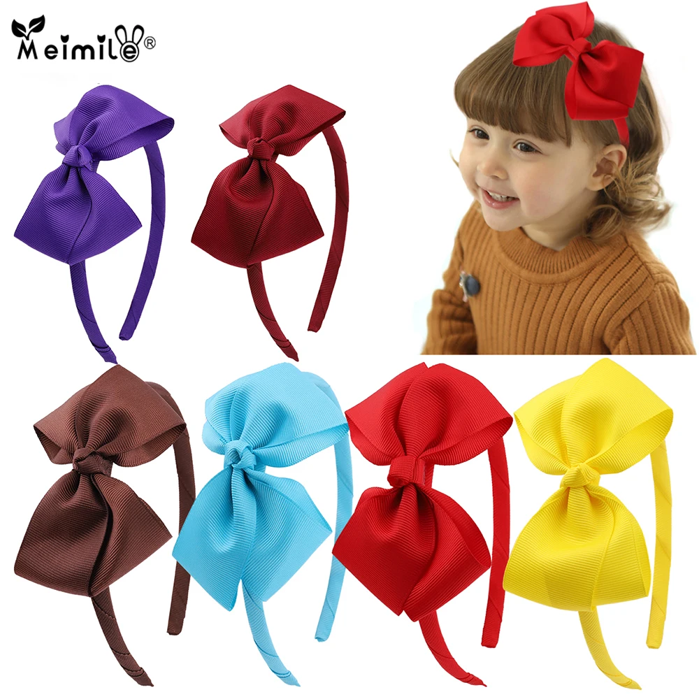 Meimile Ribbon Hair Bow Headband Solid Color Bow Headwear Covered Hairbands In Girls Birthday Gifts
Meimile Ribbon Hair Bow Headband Solid Color Bow Headwear Covered Hairbands In Girls Birthday Gifts