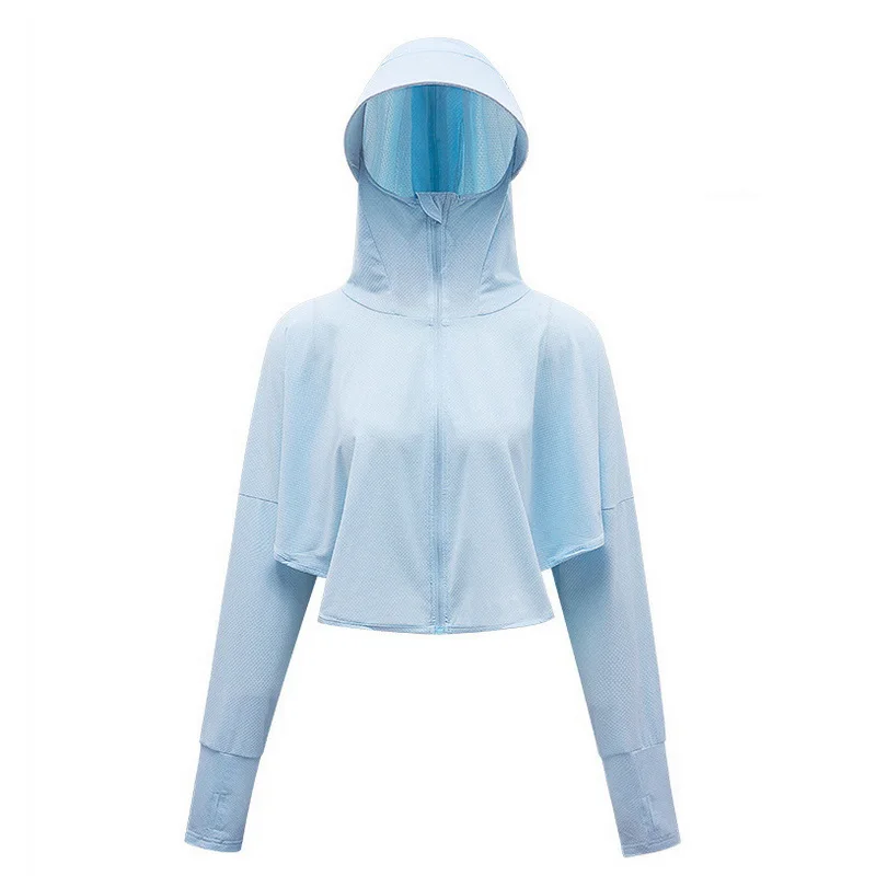 Summer Women UV Sun Protective Hooded Shirt Long Sleeve Sunscreen Clothes Breathable Cycling Coat Outdoor Shirt Cover
Summer Women UV Sun Protective Hooded Shirt Long Sleeve Sunscreen Clothes Breathable Cycling Coat Outdoor Shirt Cover