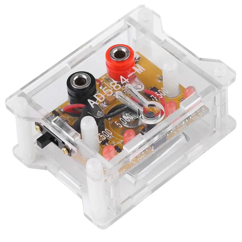 AD584 Reference Module With Transparent Housing High Precision Voltage Reference Module 4 Channel USB Charging
AD584 Reference Module With Transparent Housing High Precision Voltage Reference Module 4 Channel USB Charging