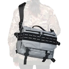 Tactical 12L Rush Delivery Messenger Bag Xray Crossbody Double Tap Internal Frame outdoor military Backpack Luggage Pack