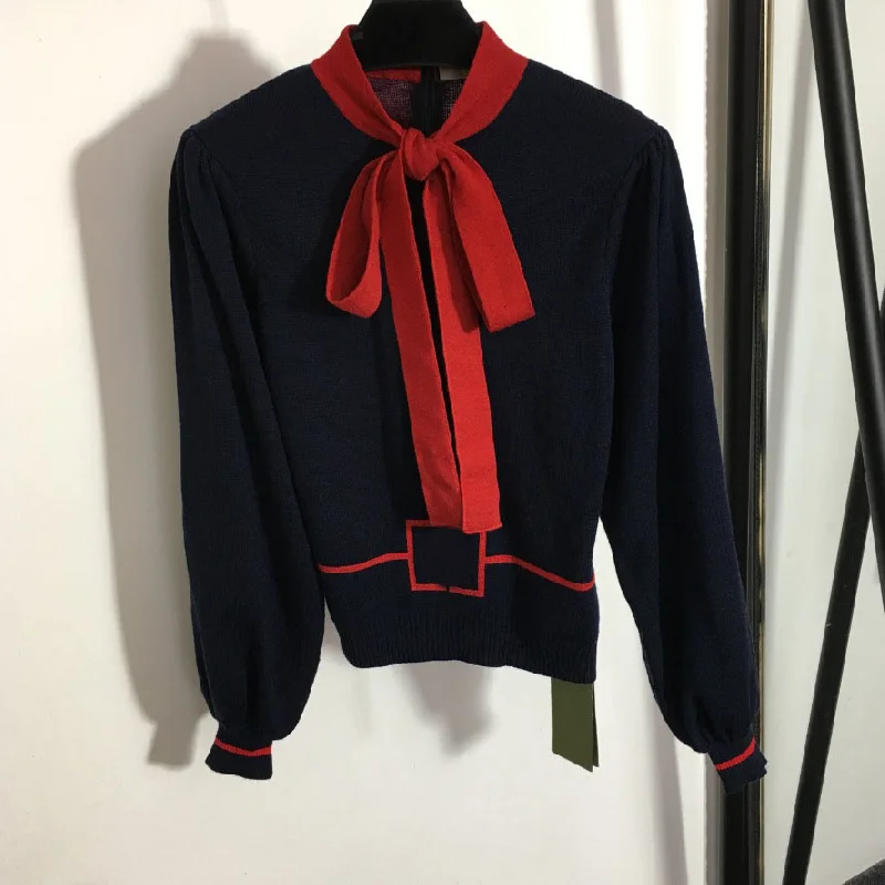 2021 luxury design fashion embroidery letter bow tie lead women's sweater high-end wool knitted cardigan women's long sleeve top
2021 luxury design fashion embroidery letter bow tie lead women's sweater high-end wool knitted cardigan women's long sleeve top