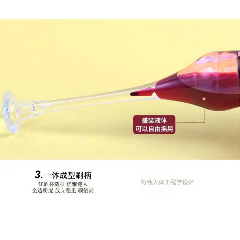 Daily Life Exquisite Facial Makeup Brush, Portable Wine Glass Shape Single Beautiful DIY Beauty Tools
Daily Life Exquisite Facial Makeup Brush, Portable Wine Glass Shape Single Beautiful DIY Beauty Tools