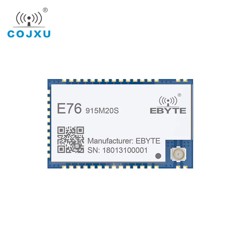 EFR32 915MHz cojxu E76-915M20S rf Module Wireless Module 2500m SoC Communication Interface ARM 915 MHz Transmitter Receiver
EFR32 915MHz cojxu E76-915M20S rf Module Wireless Module 2500m SoC Communication Interface ARM 915 MHz Transmitter Receiver
