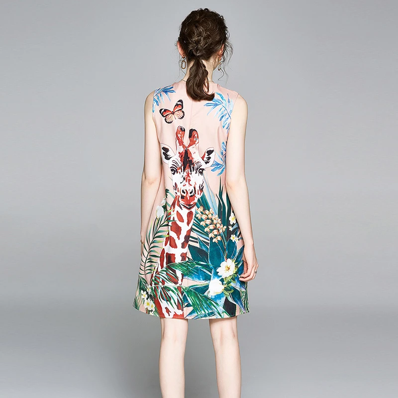 the new 5628 Europe and the United States women's restoring ancient ways round collar printed sleeveless vest dress
the new 5628 Europe and the United States women's restoring ancient ways round collar printed sleeveless vest dress