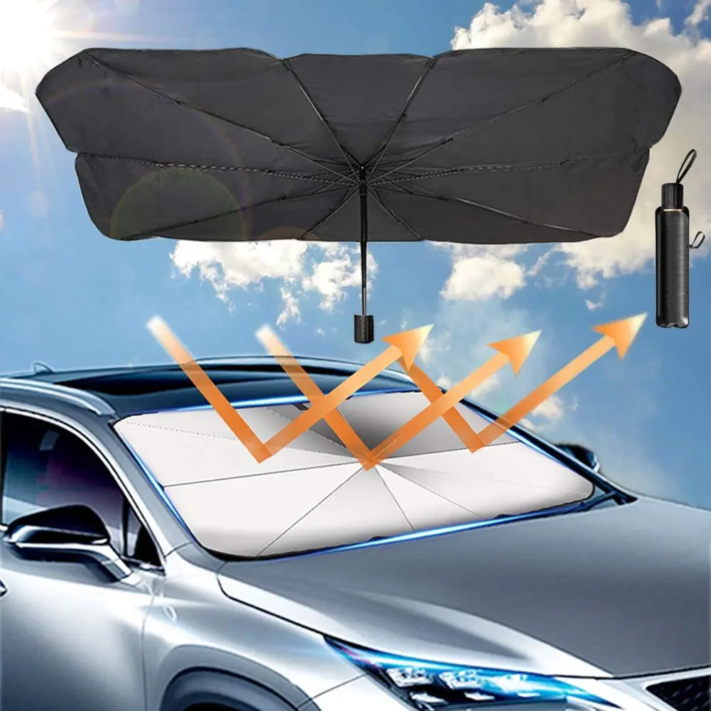 2021 Newely Windshield Car Sun Shade Umbrella Car Front Window Cover Visor Foldable Sun Shade Umbrella
2021 Newely Windshield Car Sun Shade Umbrella Car Front Window Cover Visor Foldable Sun Shade Umbrella