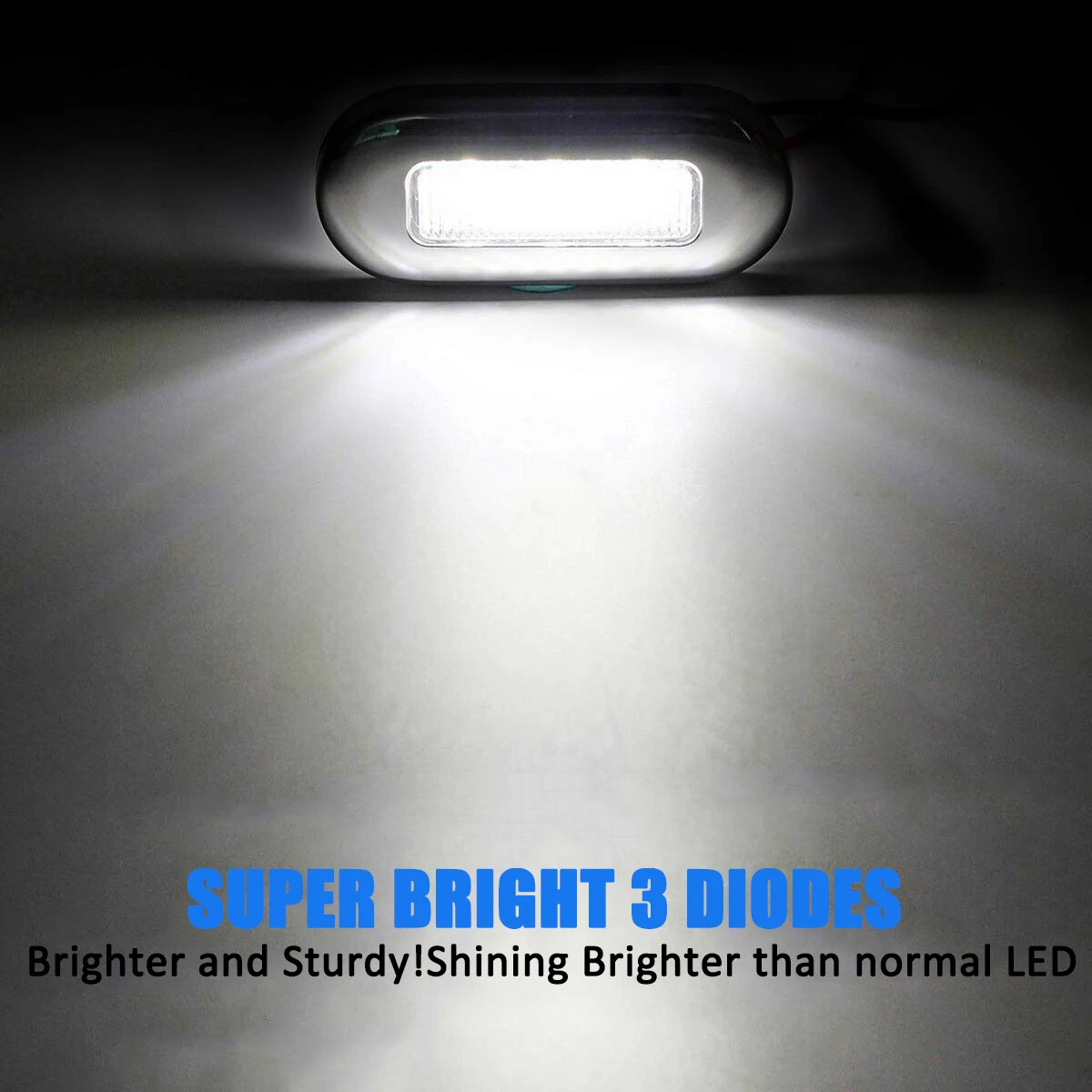 Waterproof LED Navigation Signal Light Courtesy Lights Stair Deck 12V Marine Grade Light Boat Accessories Marine Yacht Accessory
Waterproof LED Navigation Signal Light Courtesy Lights Stair Deck 12V Marine Grade Light Boat Accessories Marine Yacht Accessory