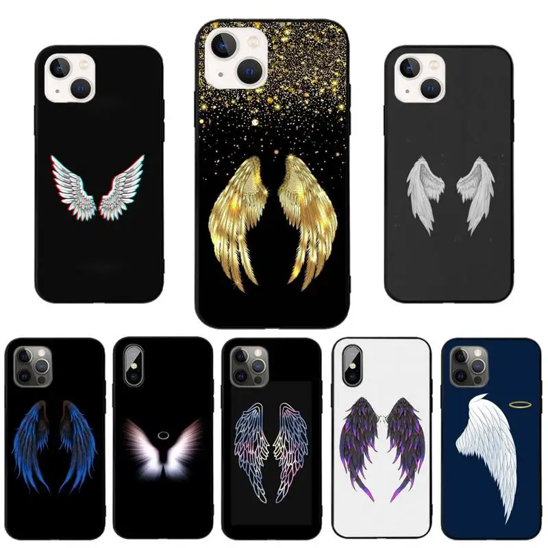 Exquisite Wings Phone Case Black Tpu For Iphone XR Xs 11 12 13 Mini Pro Max 6 7 8 Plus X 6s SE 2020 Cover
Exquisite Wings Phone Case Black Tpu For Iphone XR Xs 11 12 13 Mini Pro Max 6 7 8 Plus X 6s SE 2020 Cover