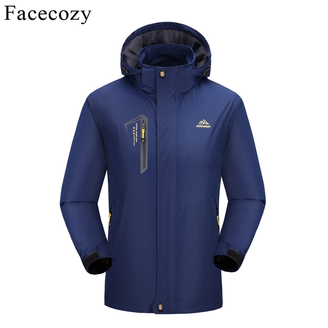 Мужская Флисовая Куртка Facecozy куртка для рыбалки с одним слоем на открытом