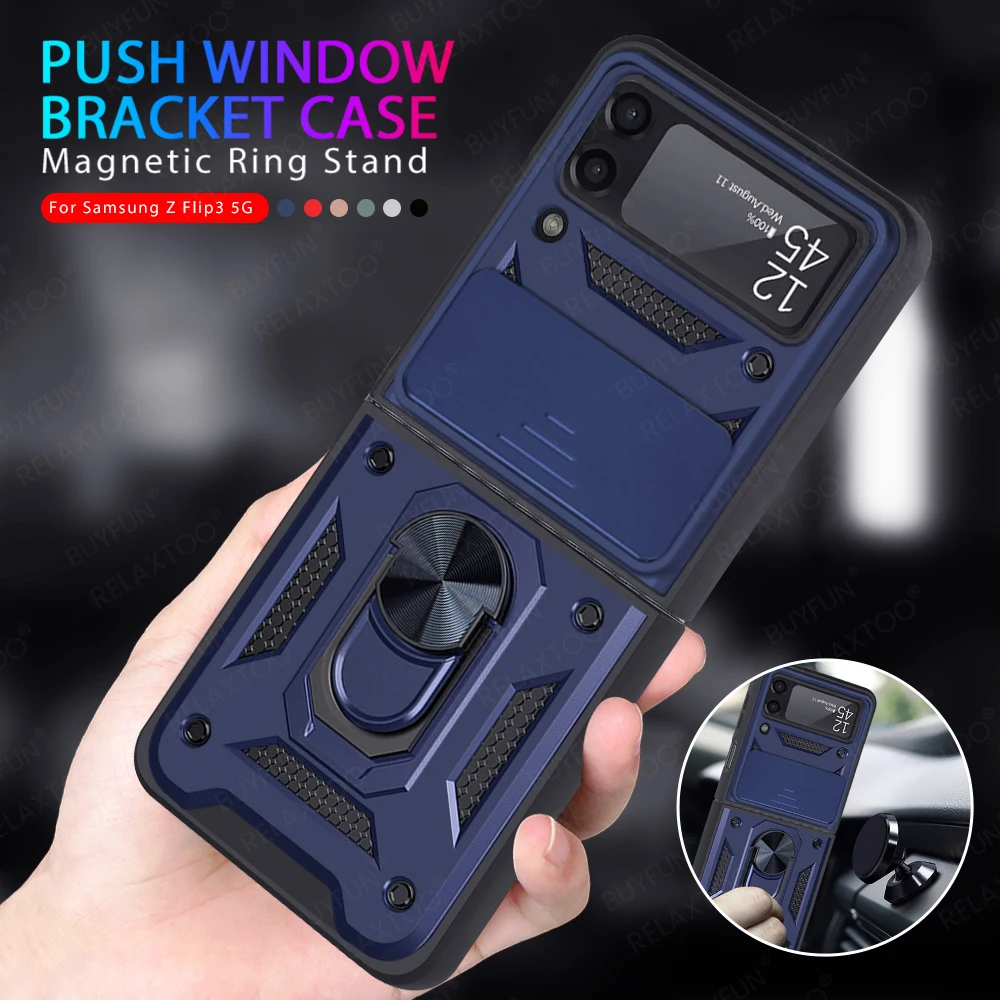 Slide Window Camera Protection Case For Samsung Z Flip 3 5G Anti-Fall Shockproof Armor Shell Cover Sumsung Z Flip3 ZFlip3 Coque
Slide Window Camera Protection Case For Samsung Z Flip 3 5G Anti-Fall Shockproof Armor Shell Cover Sumsung Z Flip3 ZFlip3 Coque