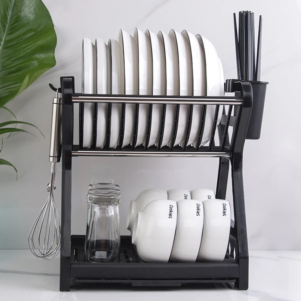 Double-Layer Double Functional Storage Rack Kitchen Organizer Chopstick With Cage Stainless Steel Spoon Holder Home 2021
Double-Layer Double Functional Storage Rack Kitchen Organizer Chopstick With Cage Stainless Steel Spoon Holder Home 2021