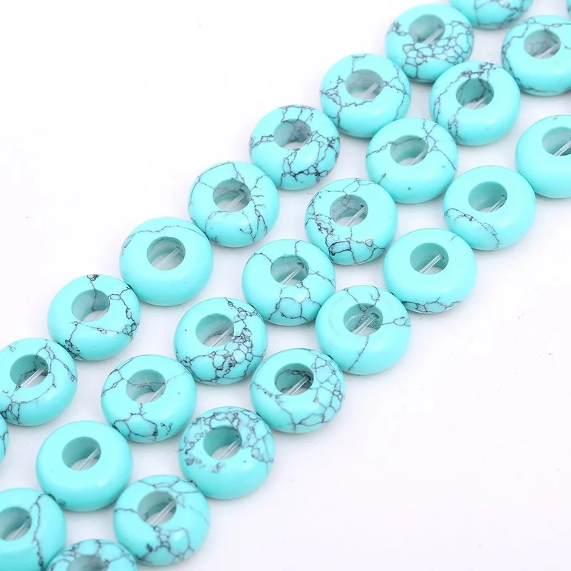 Natural Stone Bead Agate Turquoise Sandstone Hollow Round Ring Loose Beads for Jewelry Making DIY Bracelet Necklace Accessories
Natural Stone Bead Agate Turquoise Sandstone Hollow Round Ring Loose Beads for Jewelry Making DIY Bracelet Necklace Accessories